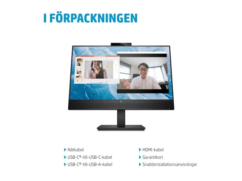 [OUTLET] - HP M24m Conferencing Monitor - LED-skærm - 24
