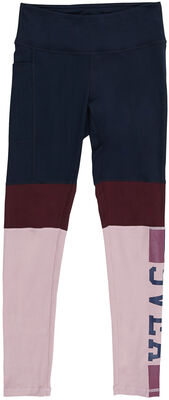 Svea Tights Color Block, Navy