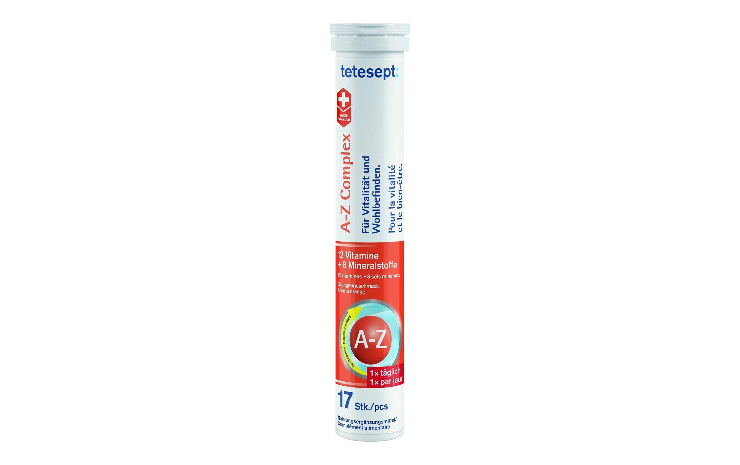 A-Z Complex 17 BrausetablettenNahrungsergänzungsmittel mit Vitaminen und Mineralstoffen