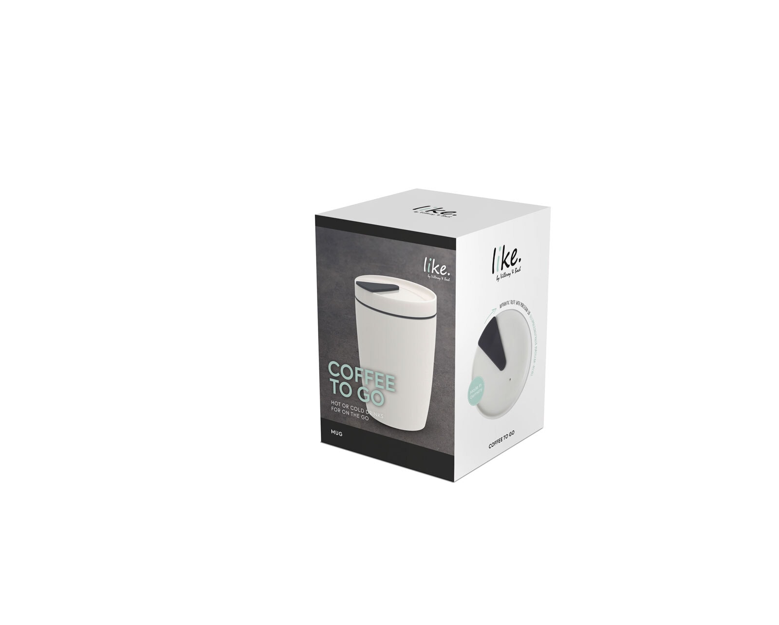 like. Becher COFFEE TO GO 290 ml weiß