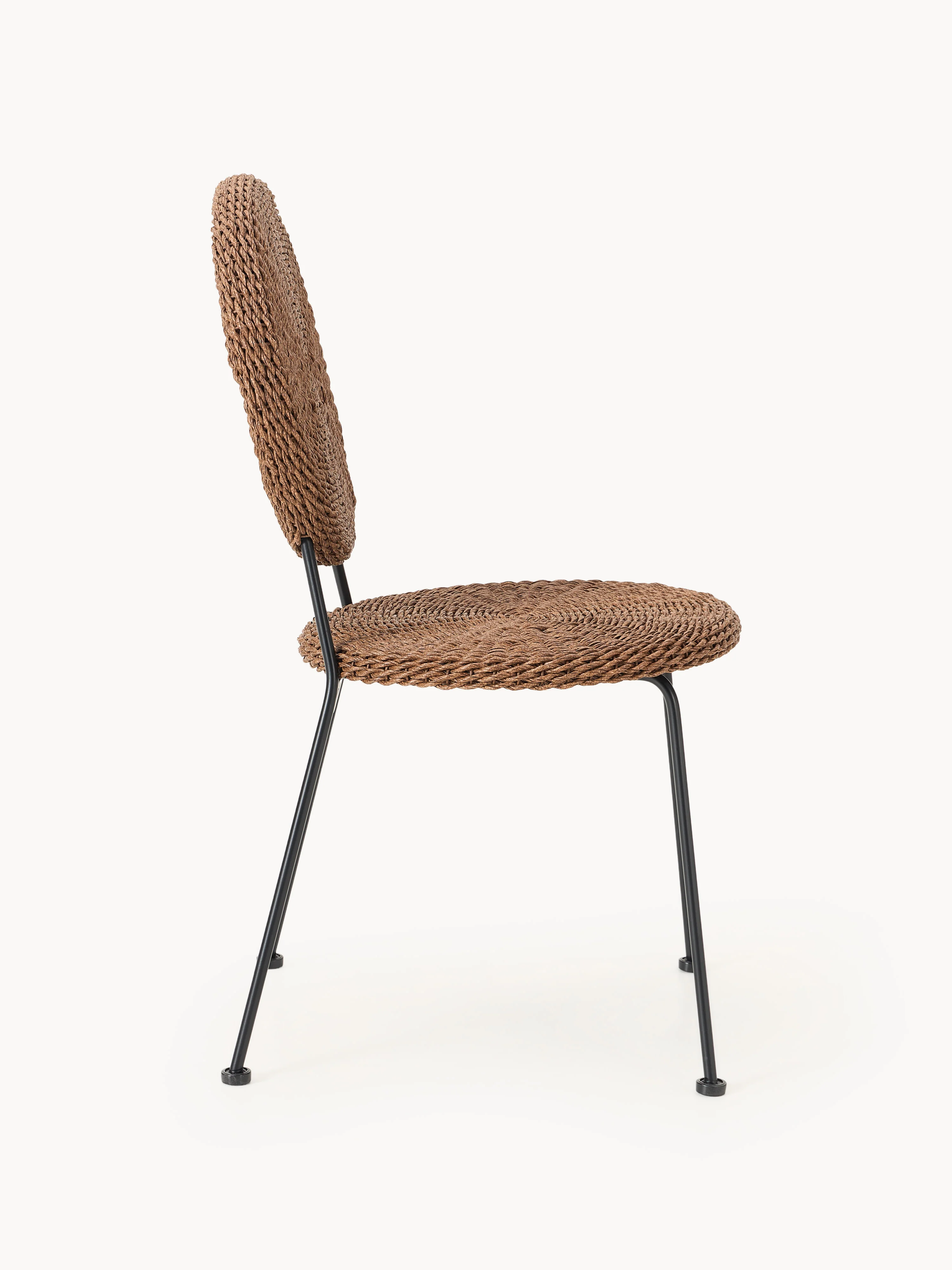 Tuinstoelen Spence van polyrotan, 2 stuks