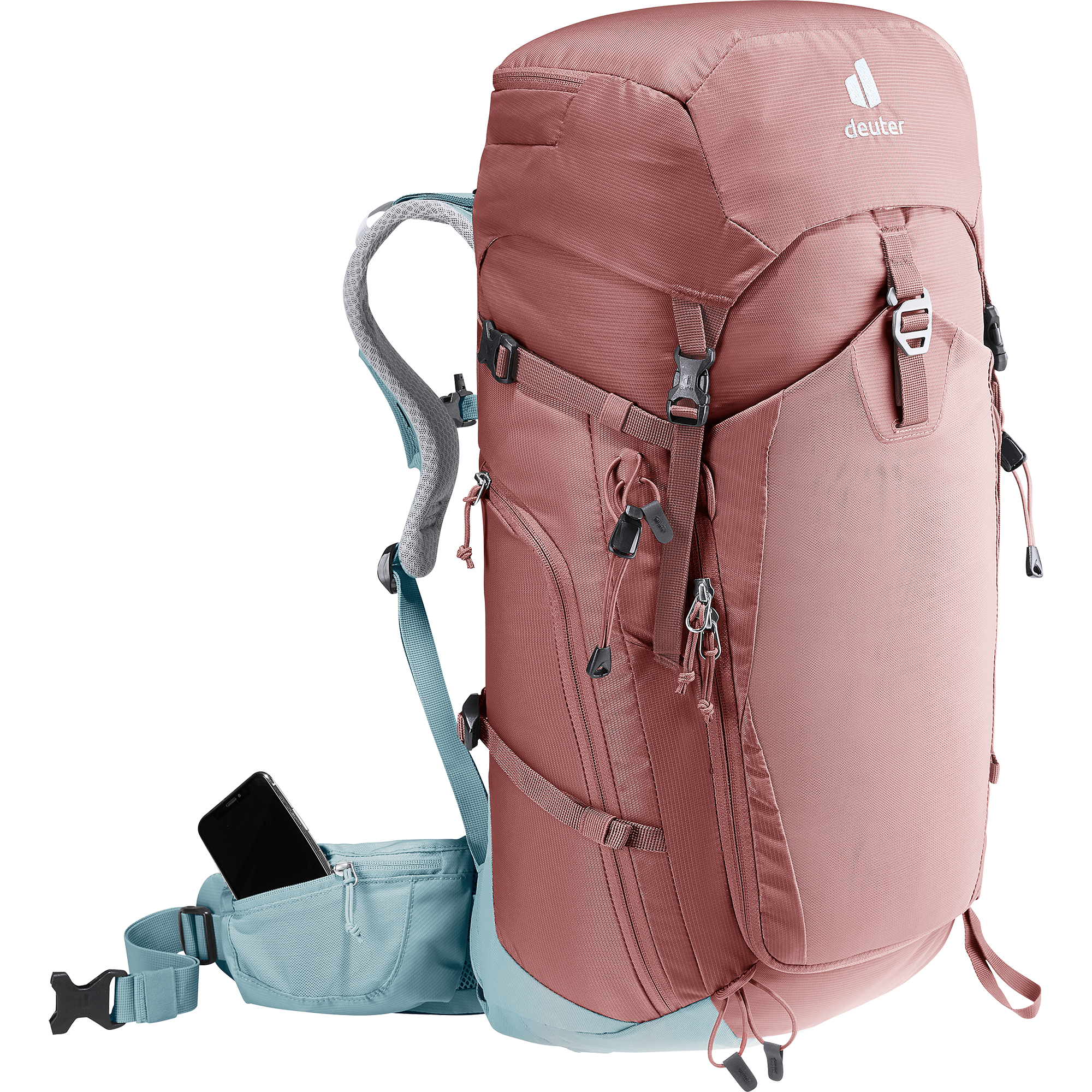 deuter Trail Pro 34l SL Trekkingrucksack Damen caspia dusk