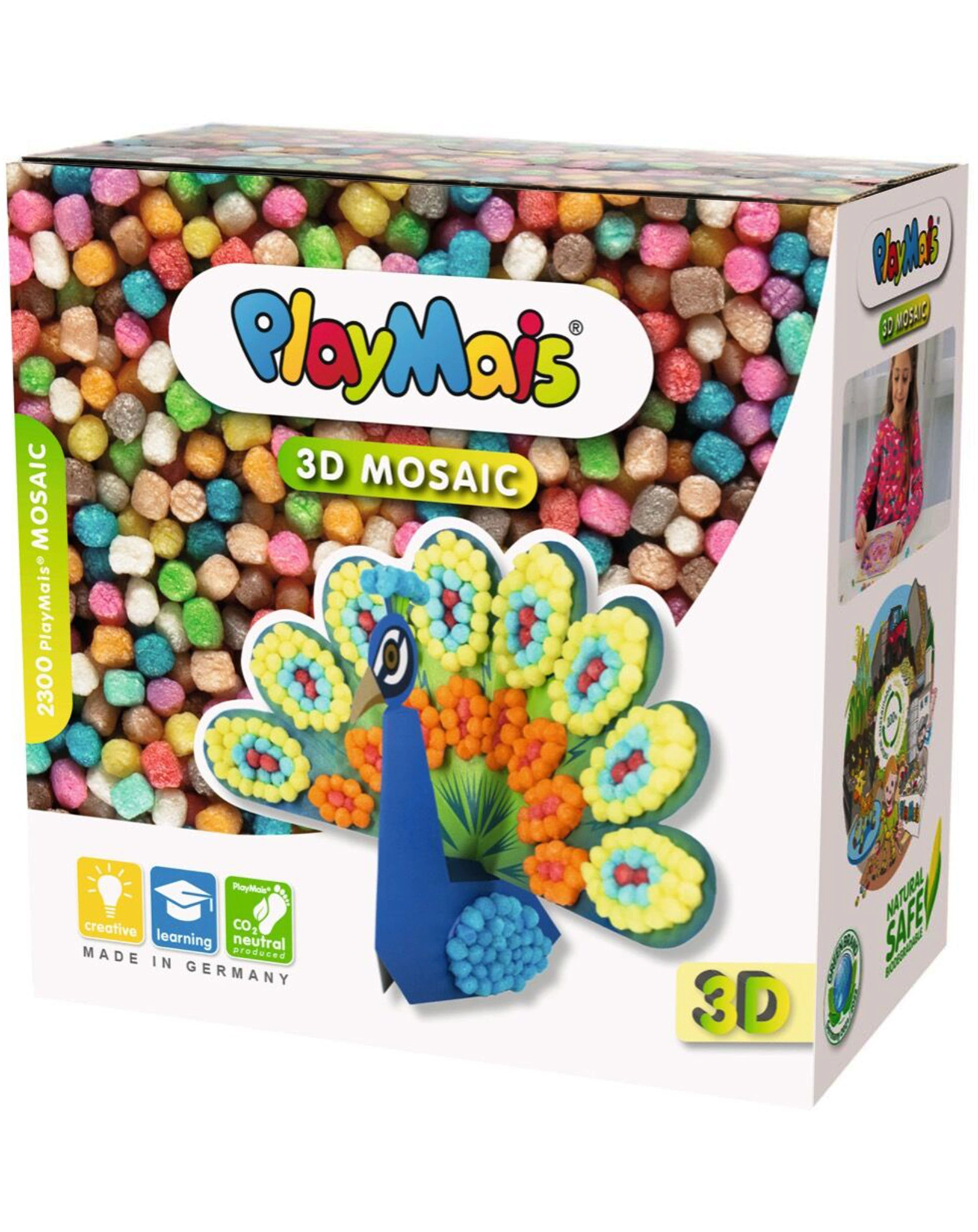 PlayMais® MOSAIC 3D - PEACOCK