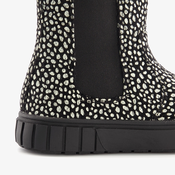 Blue Box meisjes chelsea boots met stippen