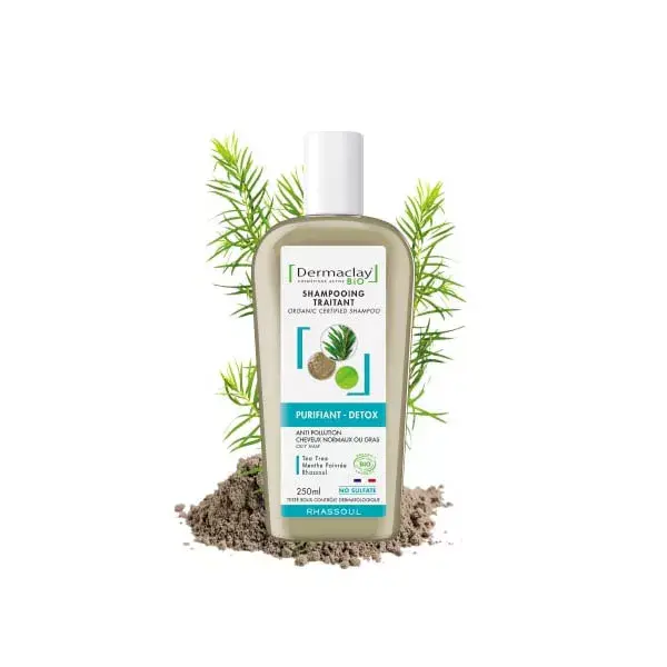 Dermaclay Shampoing Purifiant Détox 250ml