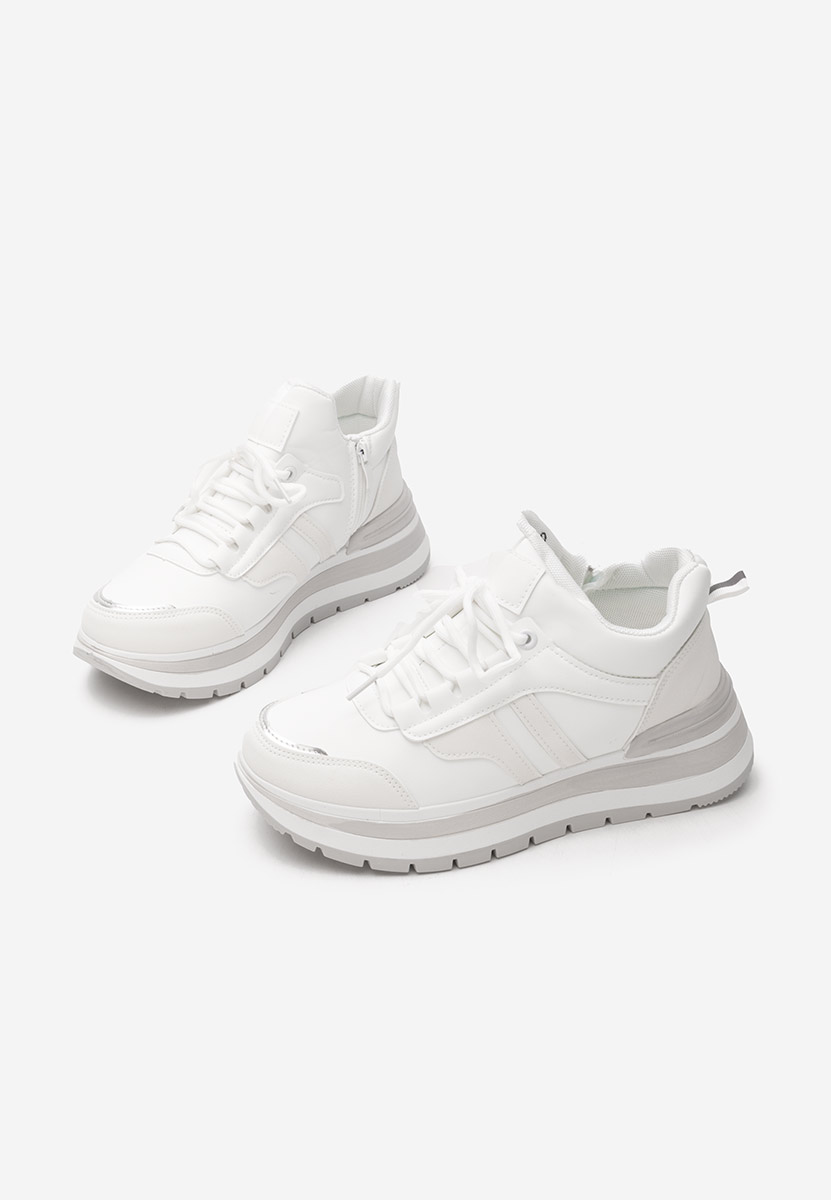 Baskets pour femme blancs Mindi