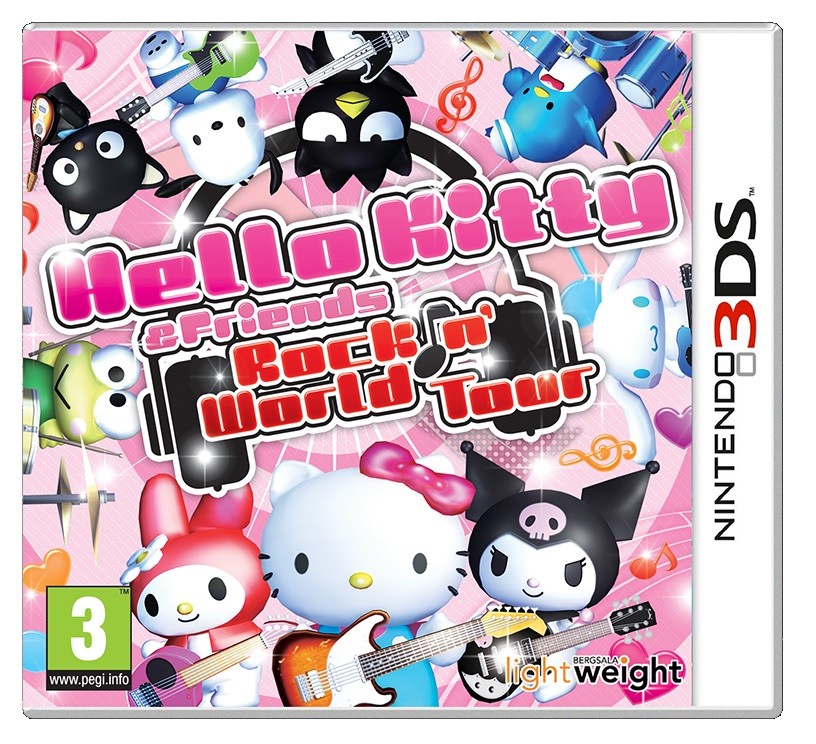 Hello Kitty & Friends: Rockin World Tour- Nintendo 3DS