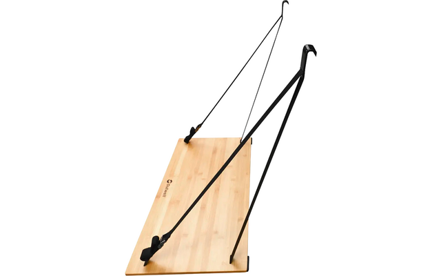 Outwell Van FlexDeck Arbeitsfläche Bambus für Schiebetüren von Fahrzeugen 70 x 35 cm