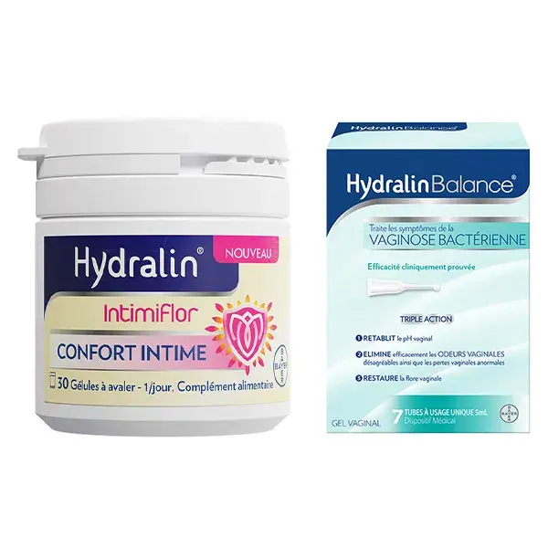 Pacote de equilíbrio Hydralin + Hydralin Intimiflor