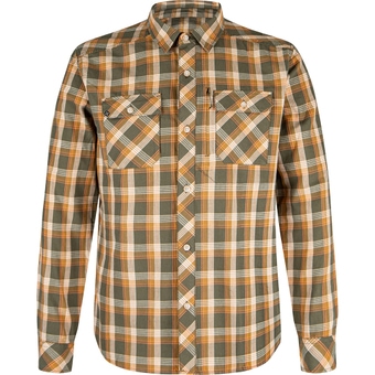 Montura Cotton Check Shirt Hemd Verde Salvia/melon Herren