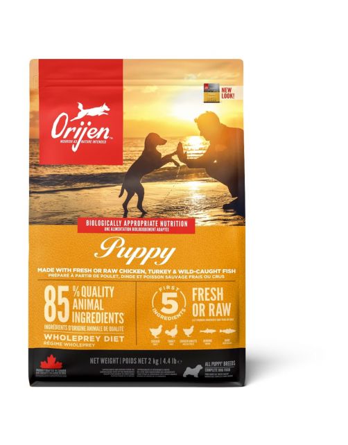 Orijen Whole Prey Puppy Kip&Kalkoen - Hondenvoer