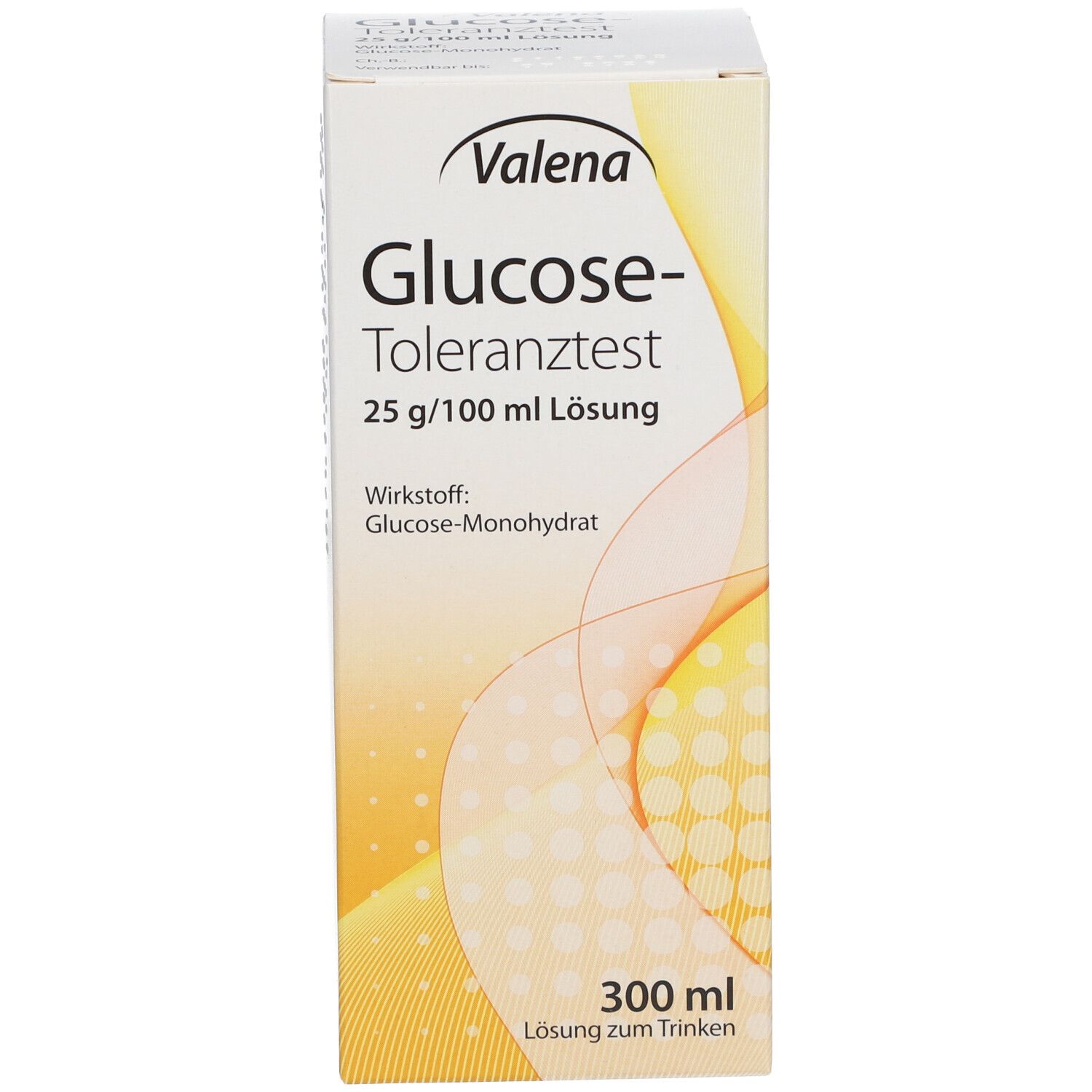 Valena Glucose Toleranztest 25 g/100 ml