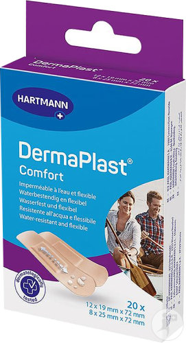 Hartmann DermaPlast Comfort Pansement 20 Pièces