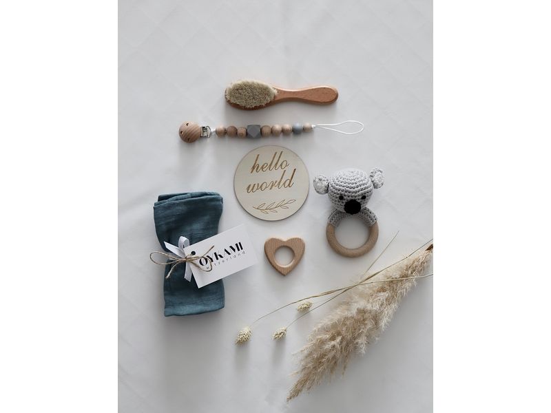 Oykami Geschenkset Junge Aspen Baby-Geschenkbox für Jungen