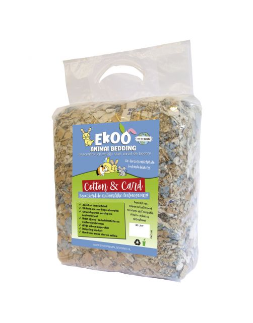 Ekoo Bedding Cotton & Card - Bodembedekking