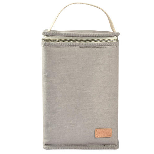 Pochette Repas Isotherme Canvas Gris Perle - BEABA