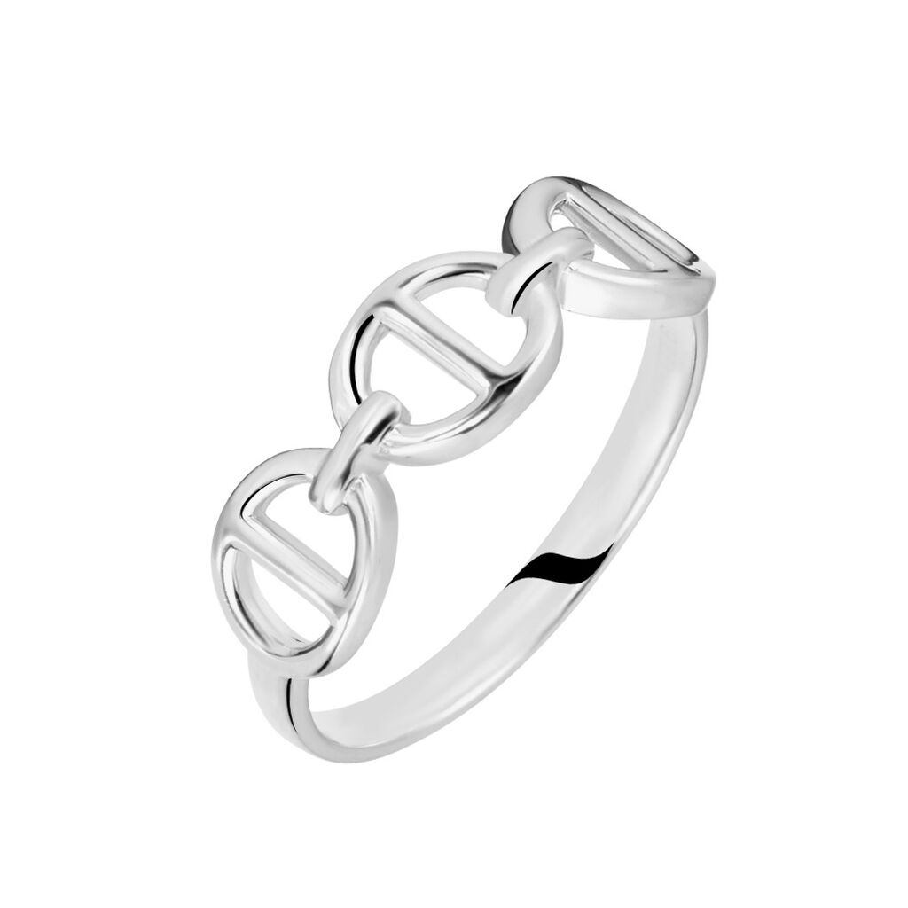 Bague Seiorse Argent Blanc