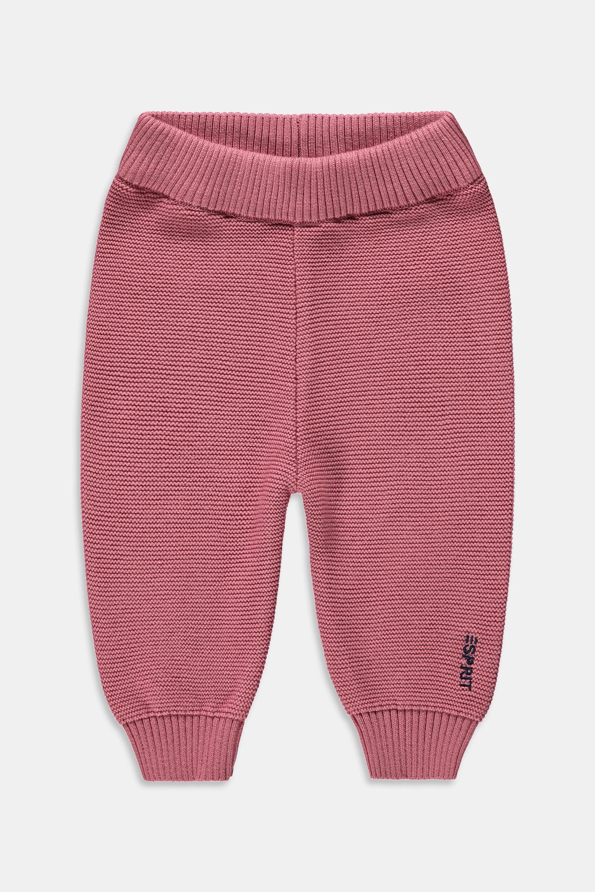 Pantalon de jogging en maille, en coton biologique