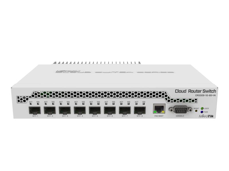 MikroTik SFP Switch CRS309-1G-8S IN 9 Port Full-Managed