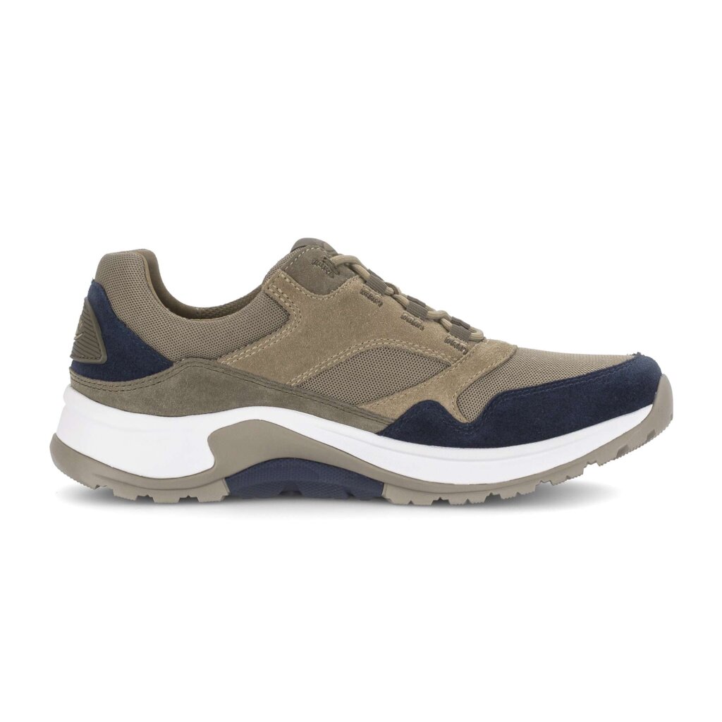 Lage sneaker blauw