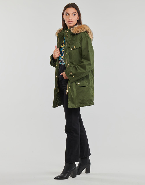 MICHAEL Michael Kors - RMVBL FX FUR CLR ANORAK Kaki