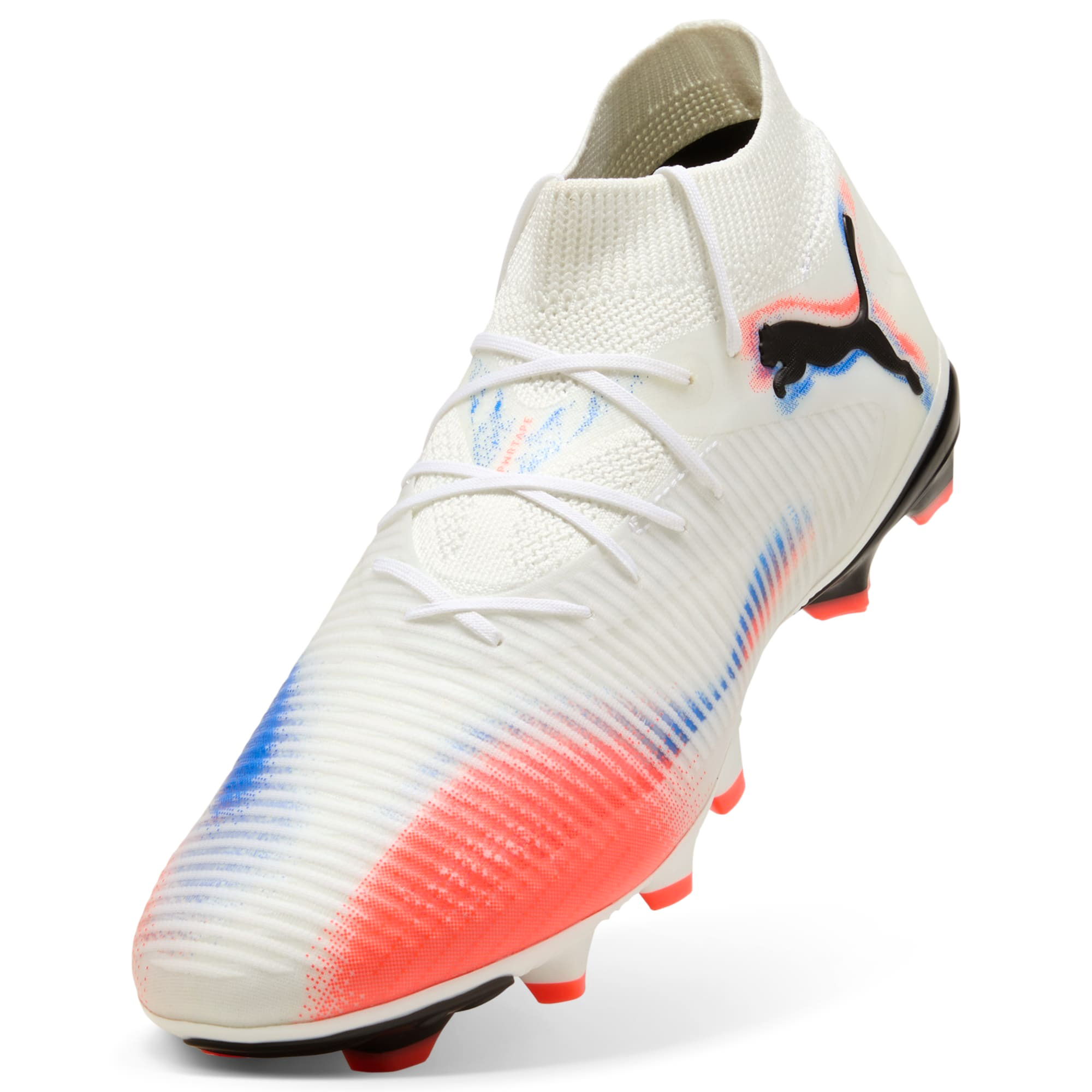Future 8 Pro FG/AG Unisex PUMA White/PUMA Black/Glowing Red