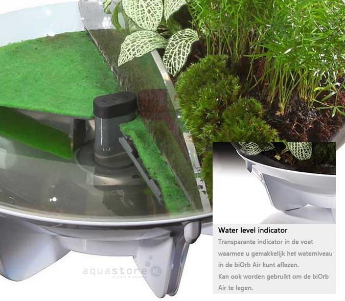 biOrb Air 30 Zwart | Plantenterrarium