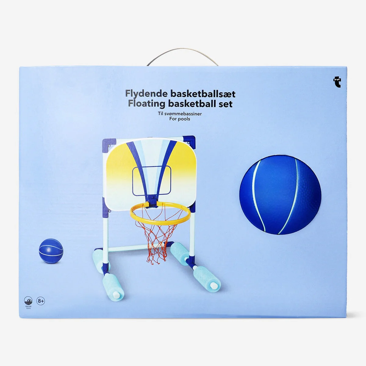 Flydende basketballsæt til pools
