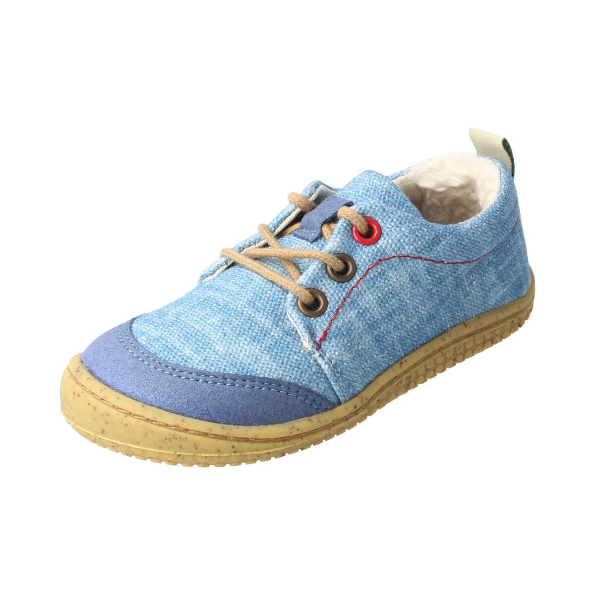 B3243-G20 sky SOFT-WAY BIO GOTS textil laces Weite/M