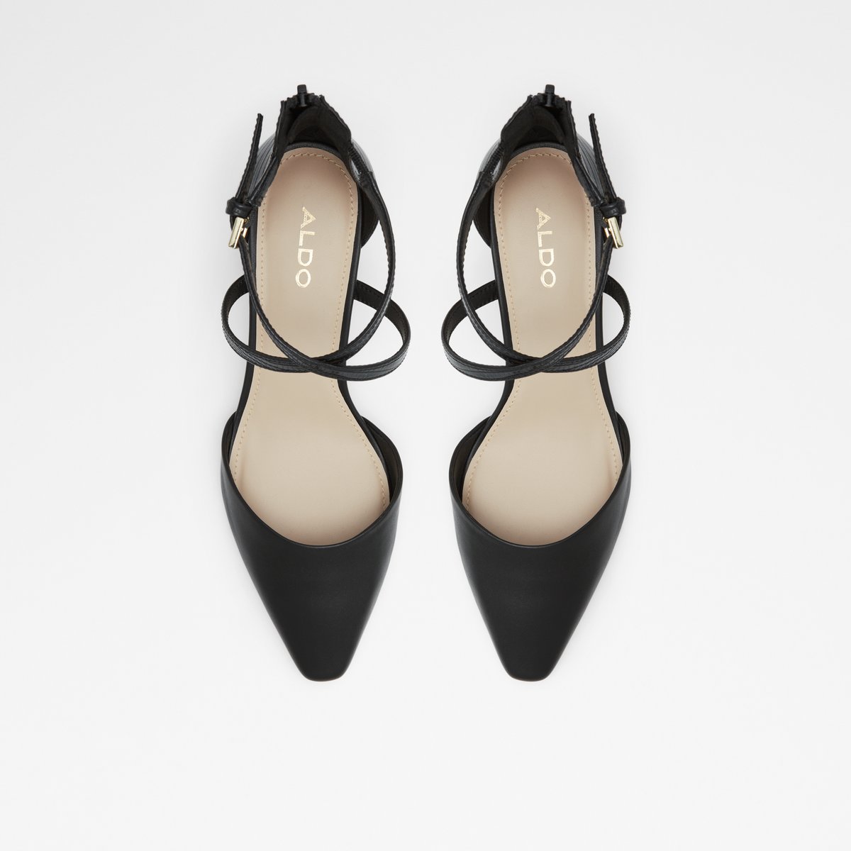 Grarwen Black Synthetic Mixed Material Women Block Heels