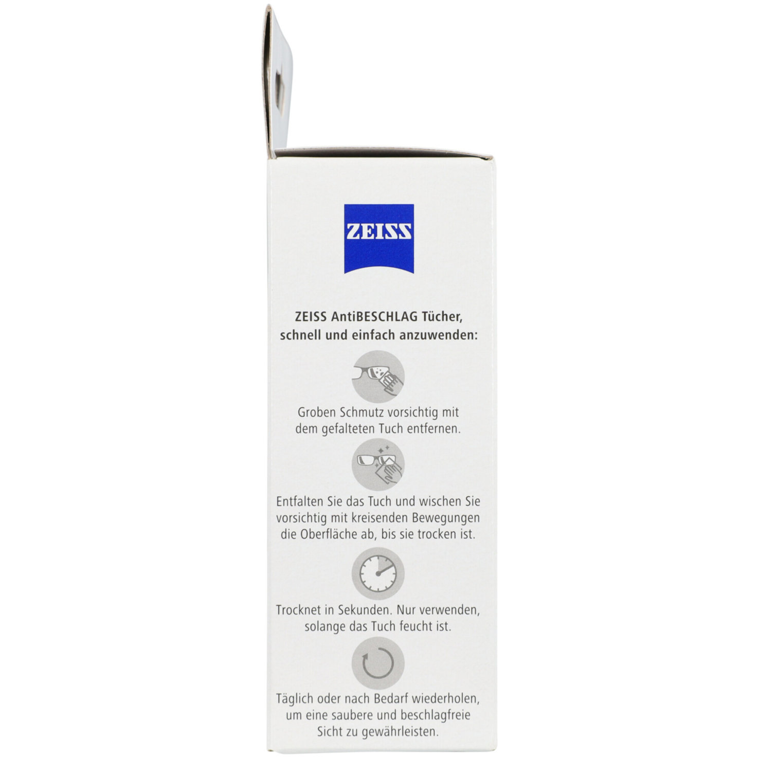 Zeiss Antibeschlag Tücher