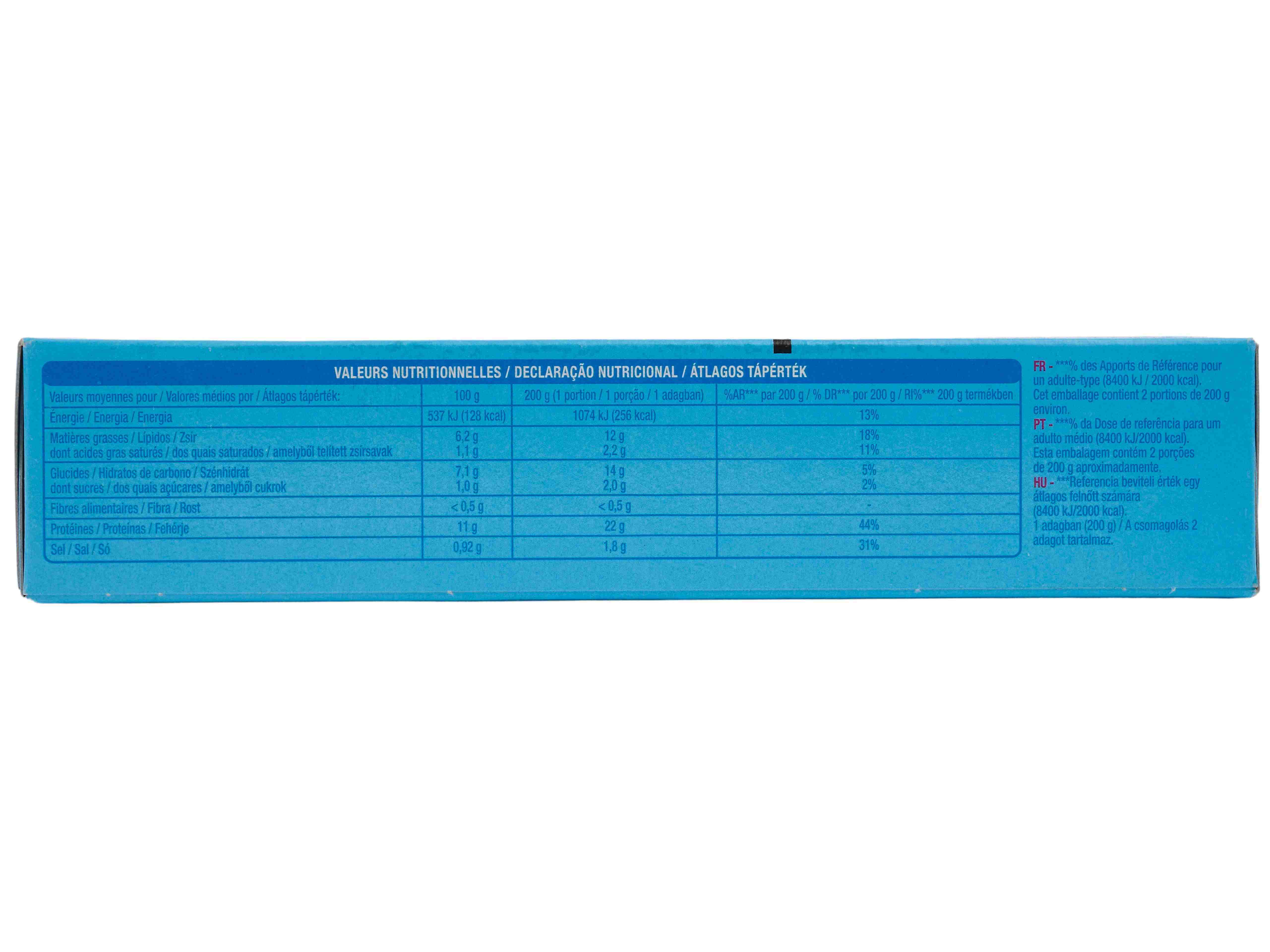 FILETES ESCAMUDO-DO-ALASCA AUCHAN MOLHO BORDELAISE 2UN 400G