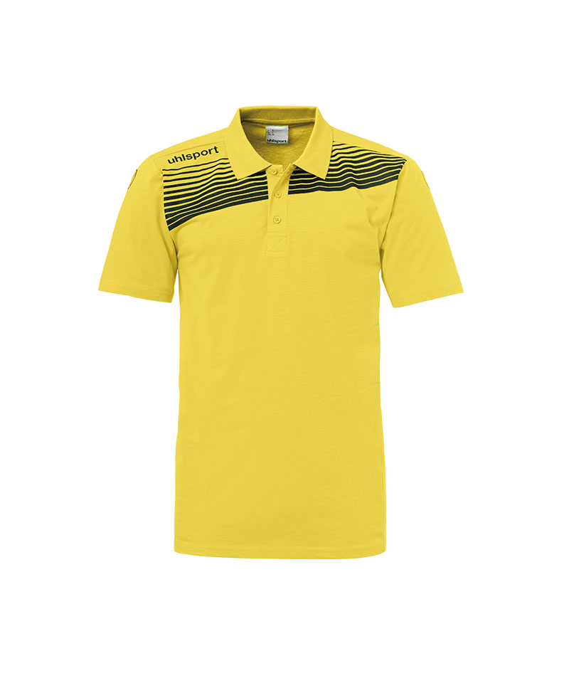 uhlsport Liga 2.0 Poloshirt Gelb Schwarz F04
