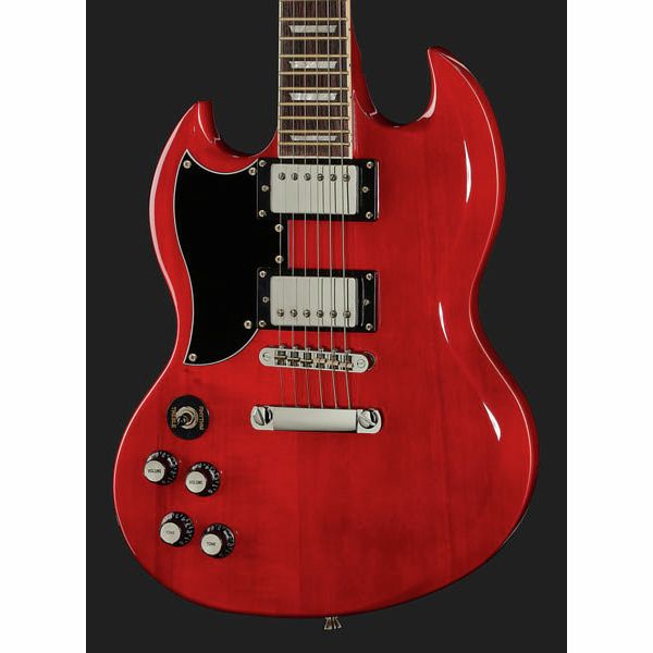 Harley Benton DC-580LH CH Vintage Ser Bundle