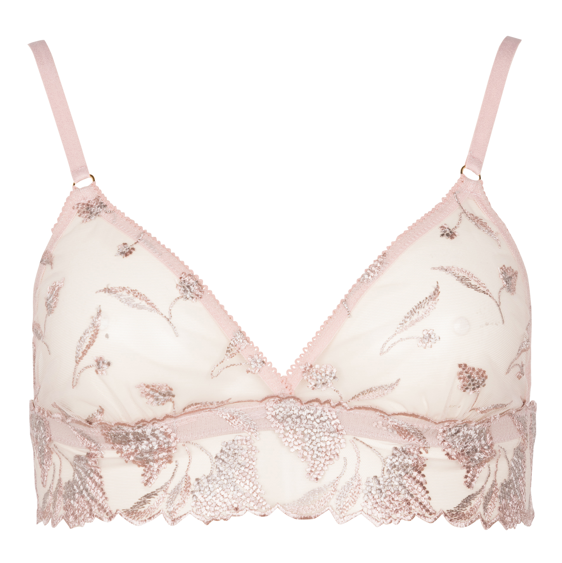 BOHEMIAN RAPSODY - Soutien-gorge triangle en dentelle | Rose
