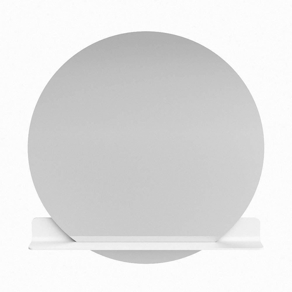 Mondiaz Spot spiegel rond Ø110cm met planchet talc