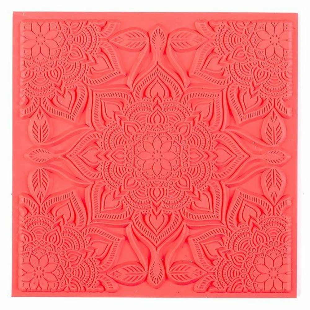 2 tapis de texture pour pâte polymère - boho chic