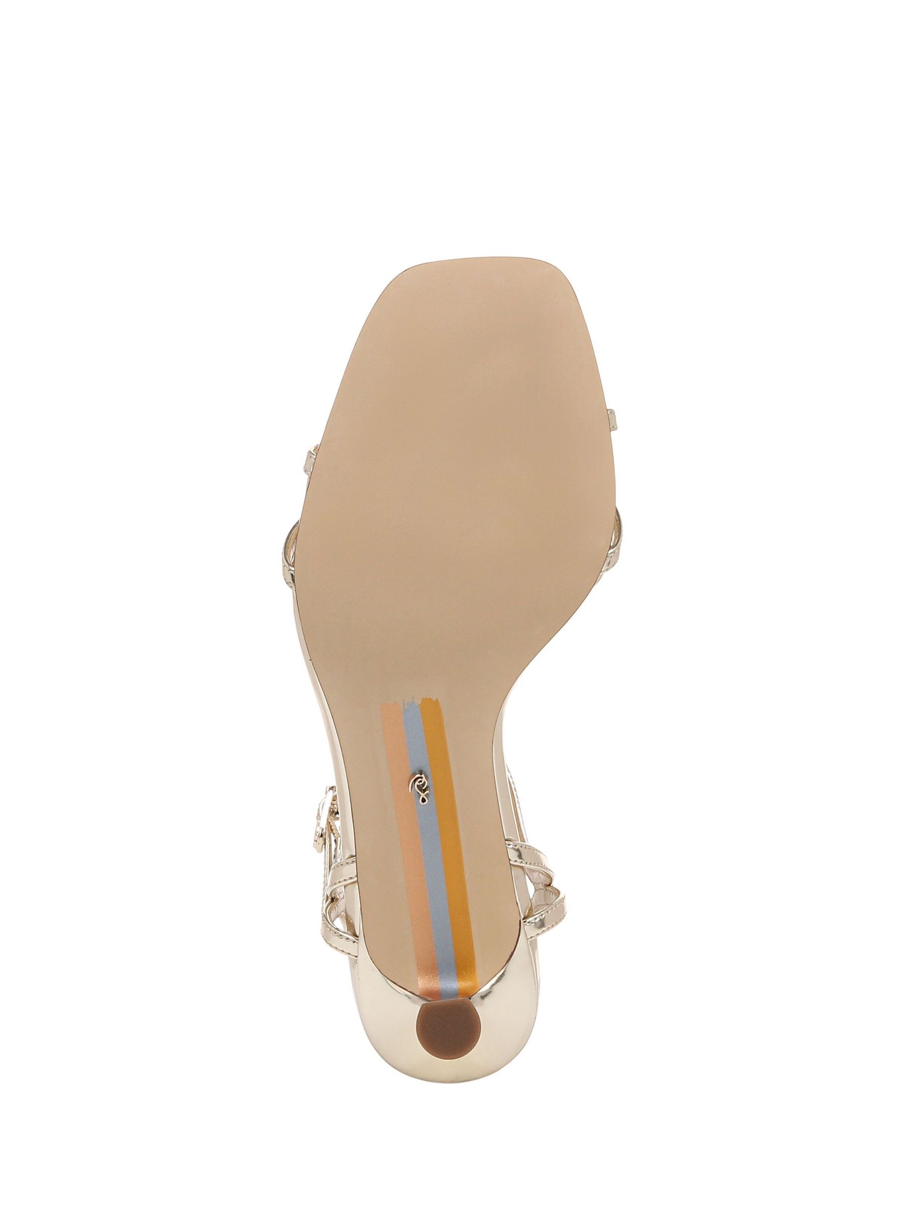 Goud - Sam Edelman Regular Fit Presley Strappy Heeled Sandals