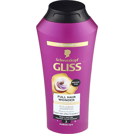 Shampoo uregerligt og tyndt hår