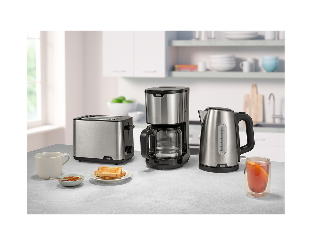TORRADEIRA 2 FENDAS BRAUN HT1510BK INOX 900W