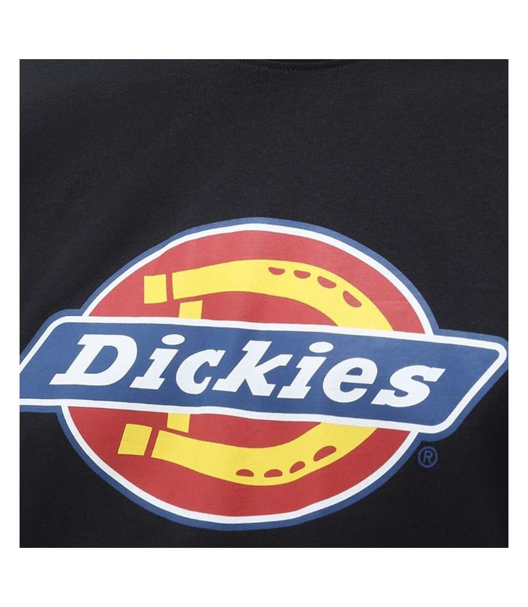 T-shirt Noir Homme Dickies Horseshoe