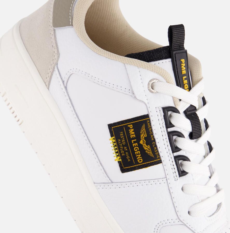 PME Legend Stijlvolle witte sneaker voor heren Multicolor Heren