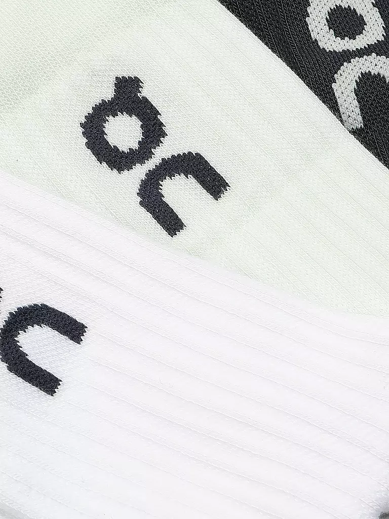 ON Socken LOGO SOCK 3-er Pkg midnight lima weiss
