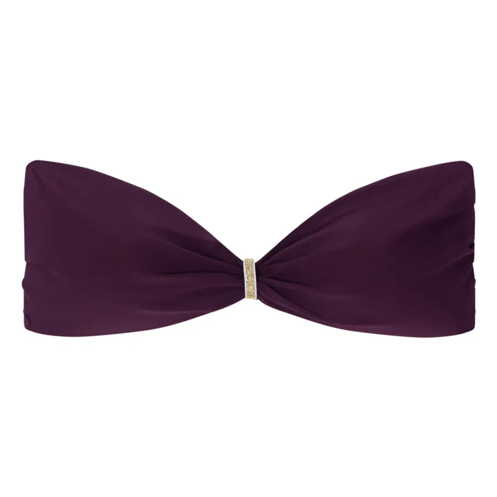 La Nouvelle Haut de Maillot Bandeau Jodie | Prune