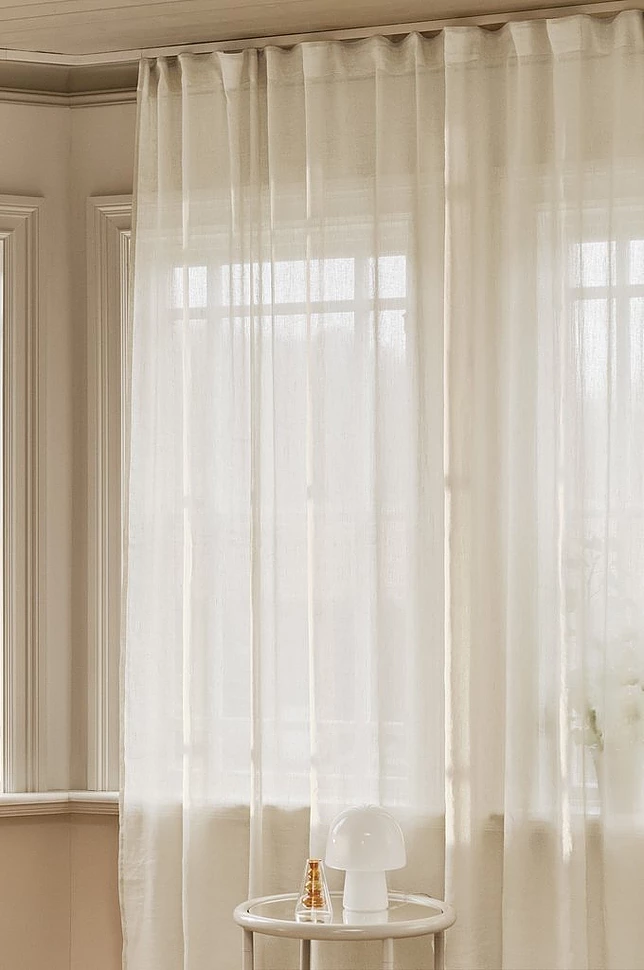 LINN gardin linmiks 1-lengde ekstra bred