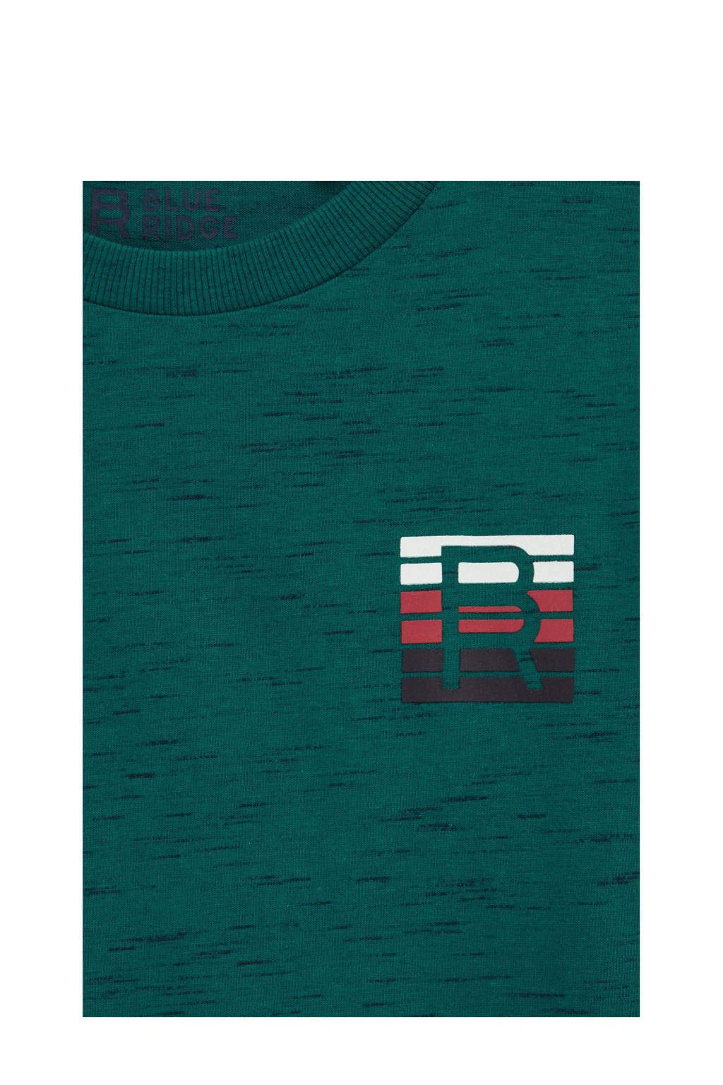 WE Fashion gemêleerde sweater sea storm