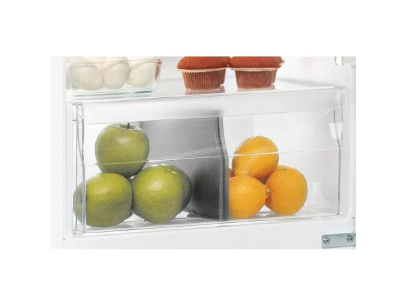 Whirlpool ART 66102 - Køleskab/fryser - bund-fryser - til indbygning - niche - bredde: 56 cm - dybde: 56 cm - højde: 177.6 cm - 273 liter - Klasse E - hvid