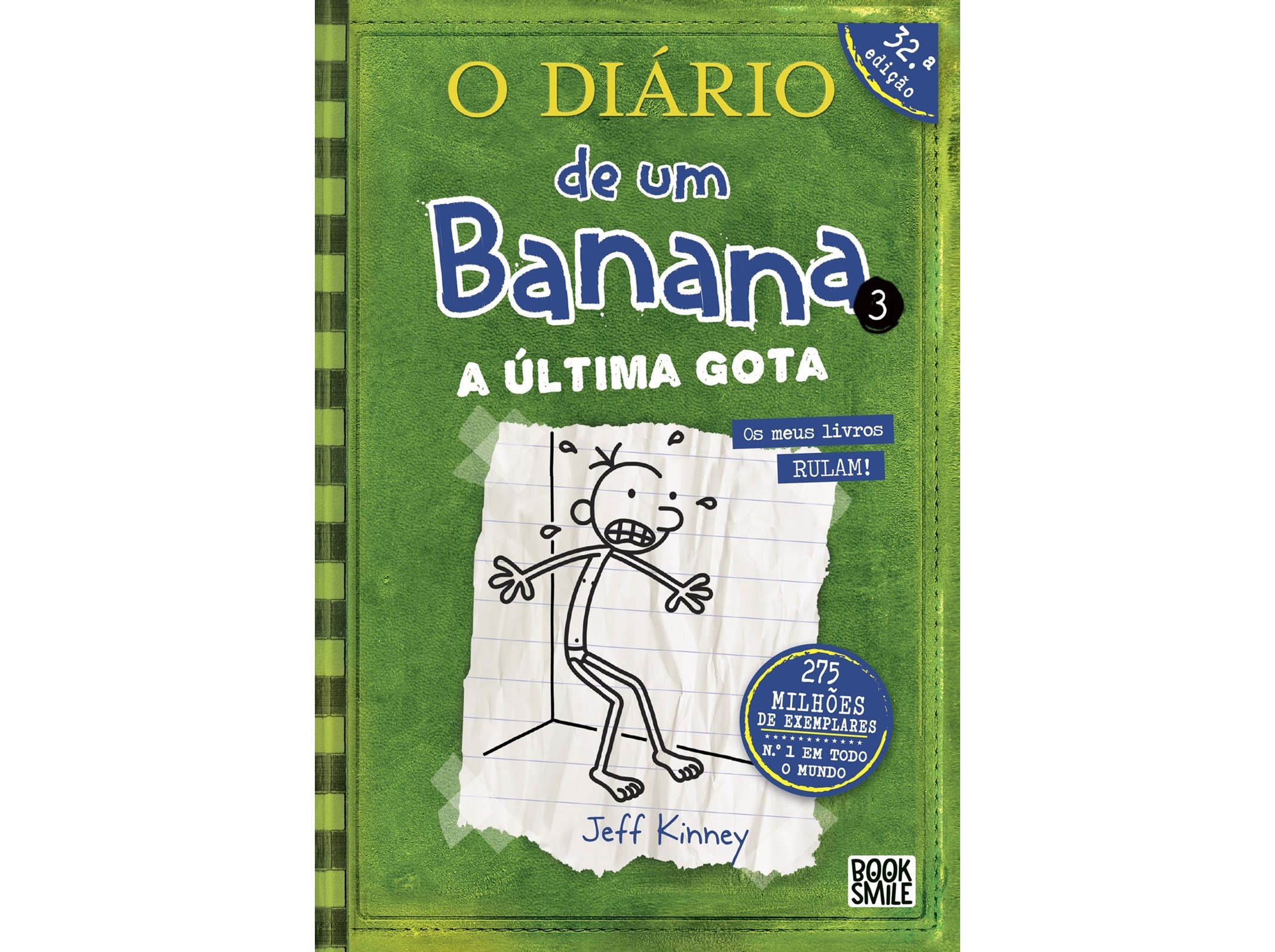 LIVRO O DIÁRIO DE UM BANANA 3 - JEFF KINNEY