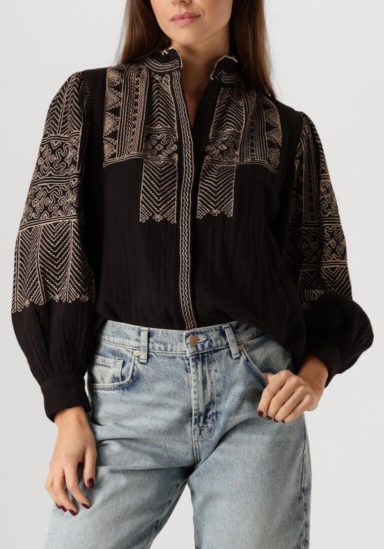 zwarte antik batik blouses svetlana blouse
