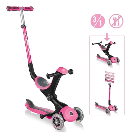 Authentic Sports Globber Go-Up Deluxe pink